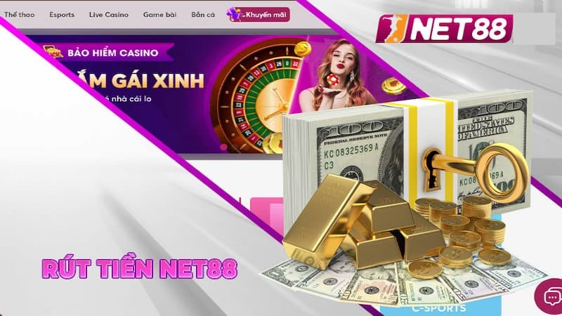 Chi tiết các bước để rút tiền Net88 chuẩn xác